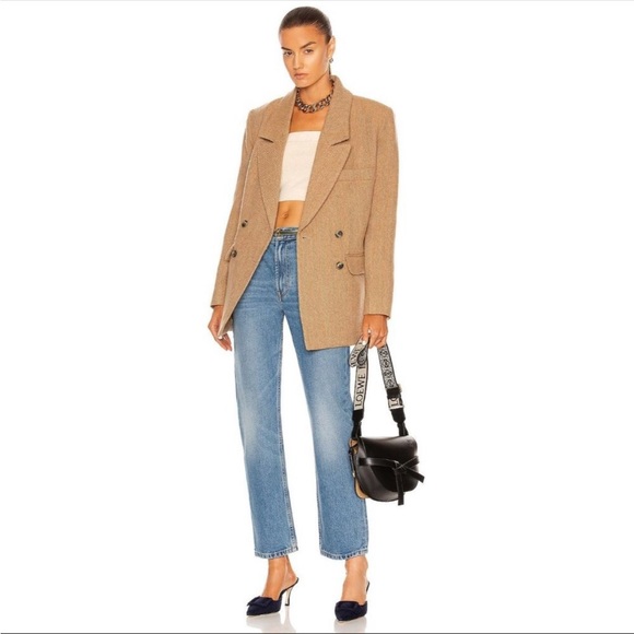 Smythe Double Breasted Oversized Wool Blazer - Picture 5 of 8